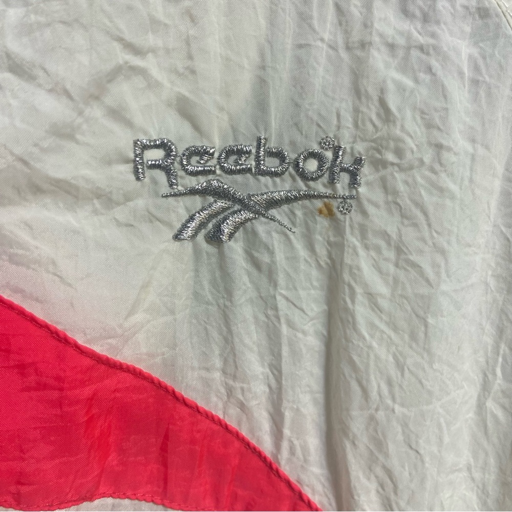 Vintage 90's Reebok 3/4 Length Windbreaker Jacket - Picture 4 of 5